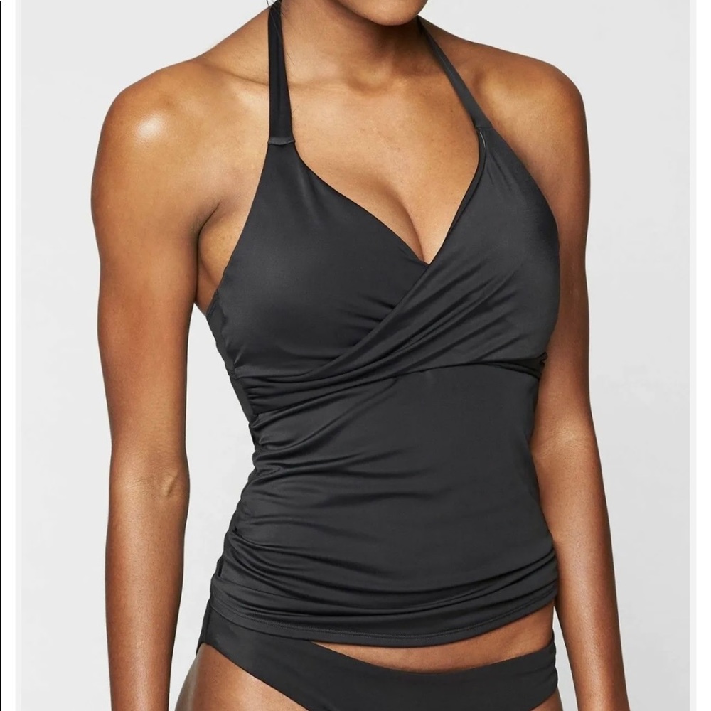 Athleta Bra Cup Wrap Tankini